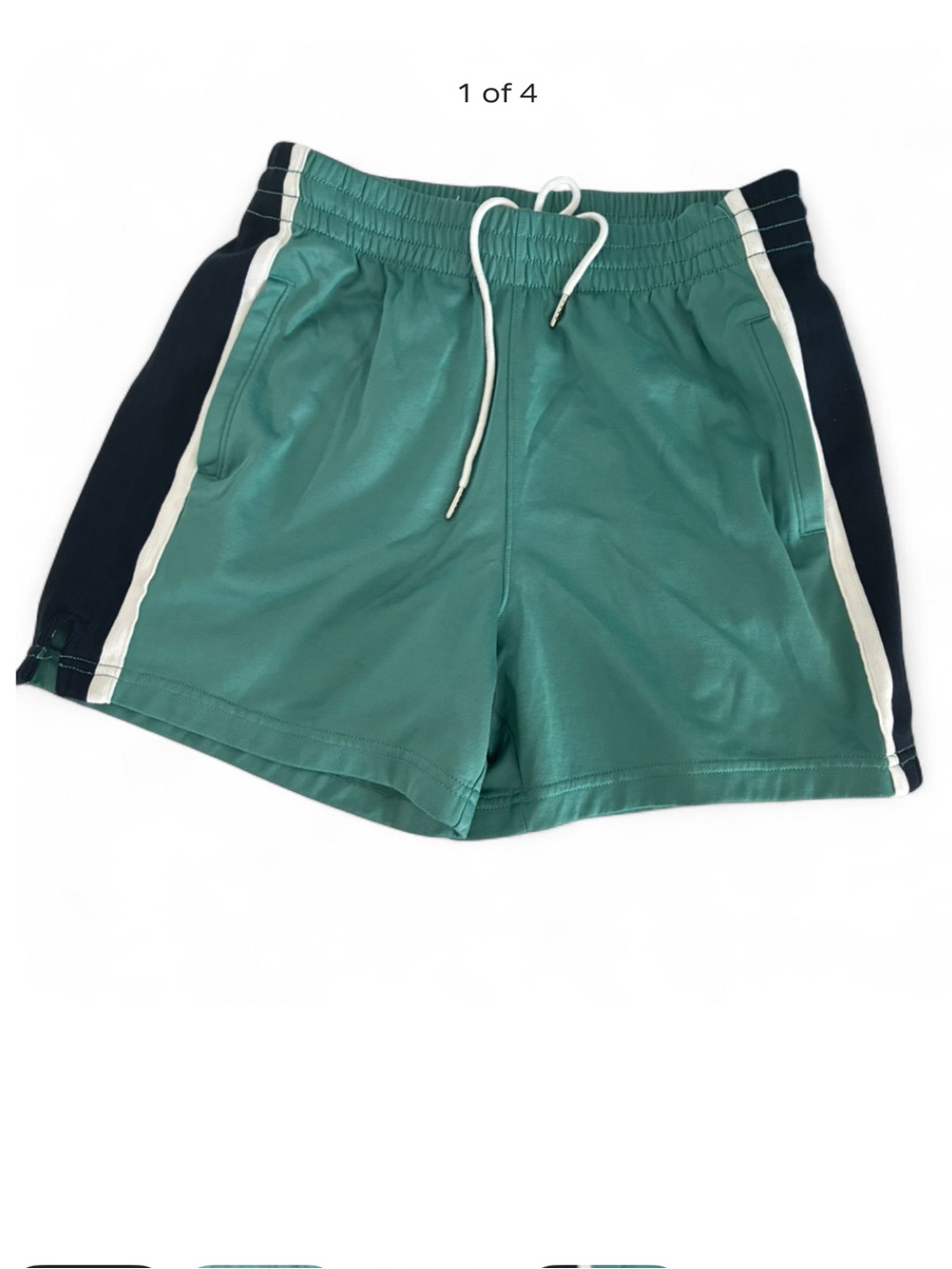 Abercrombie & Fitch Teal Casual Drawstring Shorts